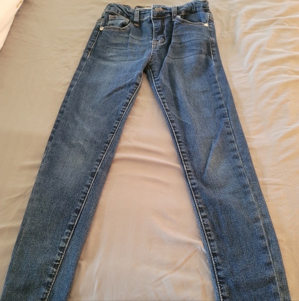 Denim Diva Skinny size 7-8 big girls stretch jeans